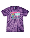 fashionable cotton crew neck clothing T-shirt tee shirt tie dye apparel