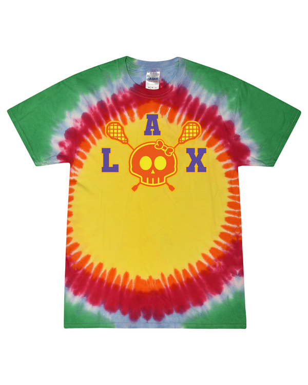 fashionable cotton crew neck clothing T-shirt tee shirt tie dye apparel