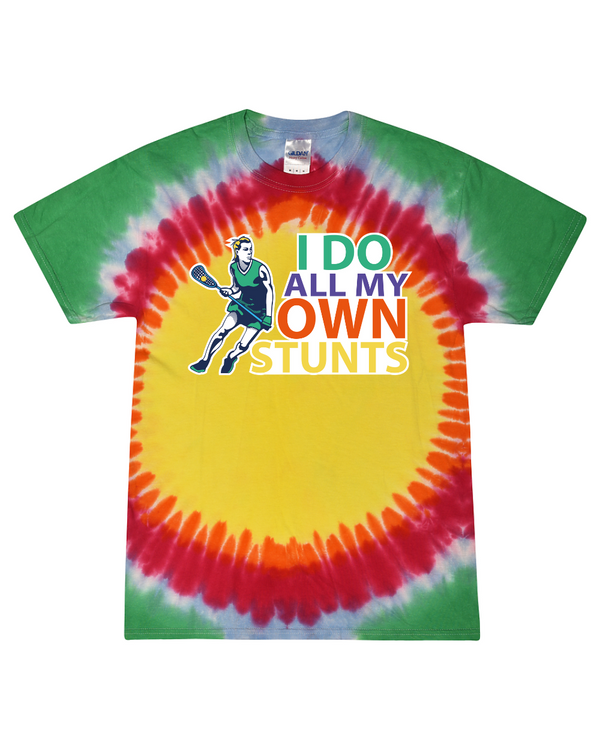 fashionable cotton crew neck clothing T-shirt tee shirt tie dye apparel