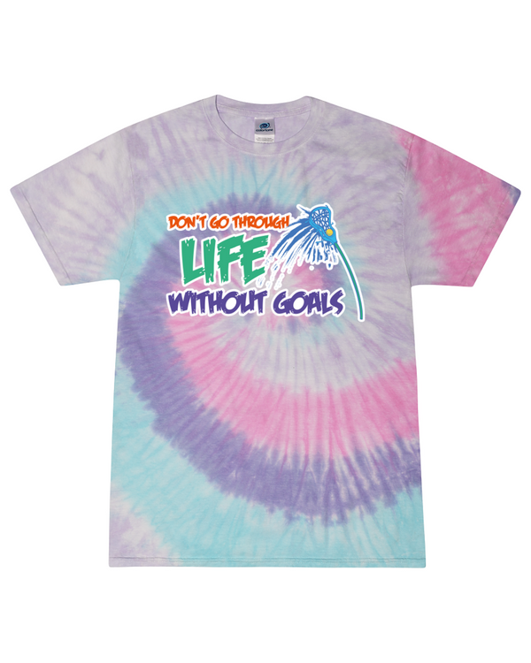 fashionable cotton crew neck clothing T-shirt tee shirt tie dye apparel