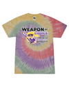 fashionable cotton crew neck clothing T-shirt tee shirt tie dye apparel