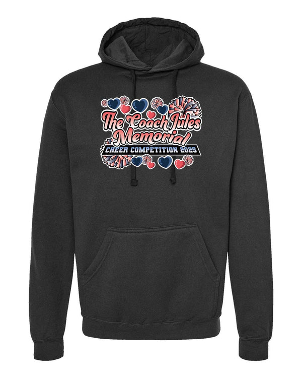 Solid Hoodie- The Coach Jules Memorial Cheer Competition 2025