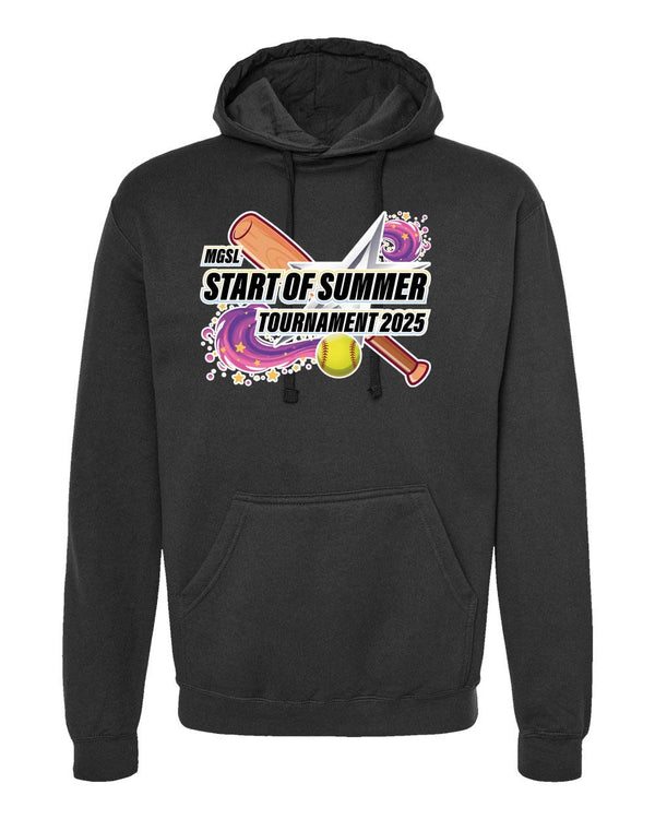 Solid Hoodie - MGSL Start of Summer Softball Tournament 2025