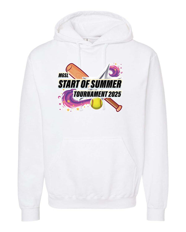 Solid Hoodie - MGSL Start of Summer Softball Tournament 2025
