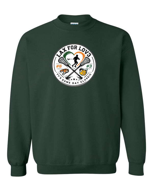 Crewneck Sweatshirt- Lax for Lov3