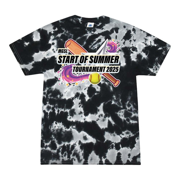 Tie Dyed Short Sleeve - MGSL Start of Summer Softball Tournament 2025