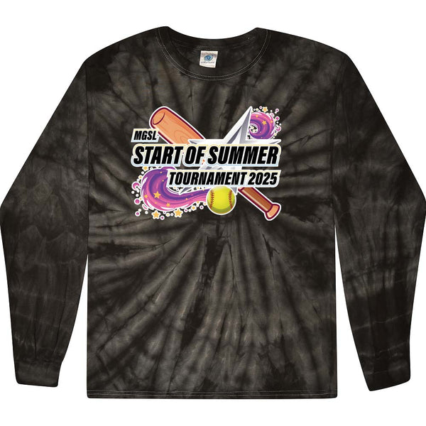 Tie Dyed Long Sleeve - MGSL Start of Summer Softball Tournament 2025