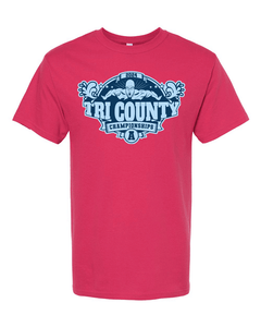 2024 Tri County Swim League A Championships - Solid T-shirt