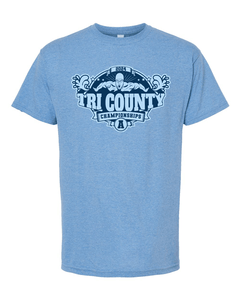 2024 Tri County Swim League A Championships - Solid T-shirt