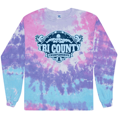 2024 Tri County Swim League A Championships - Long Sleeve Tie Dyed