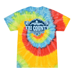 2024 Tri County Swim League A Championships - Tie Dyed T-shirt