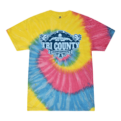 2024 Tri County Swim League A Championships - Tie Dyed T-shirt