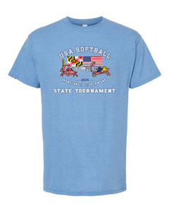 2024 MD DE DC State Softball Tournament - Solid T-shirt