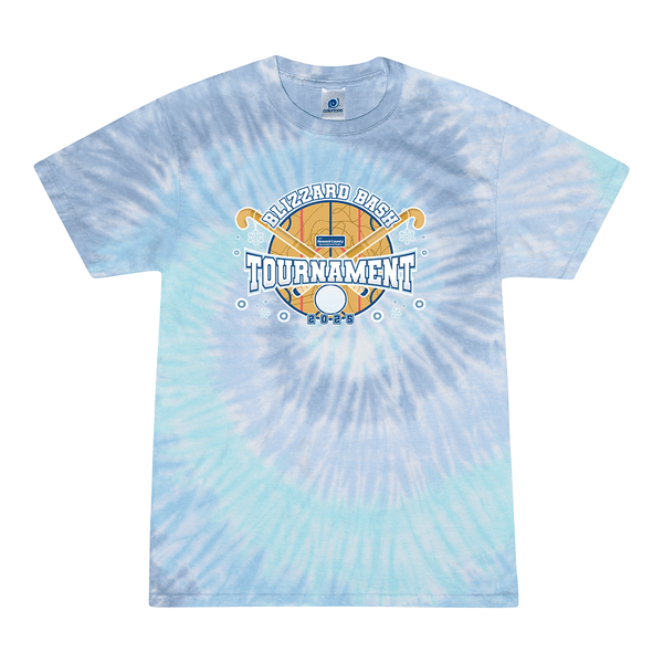 Tie Dyed T-shirt - 2025 Blizzard Bash Tournament