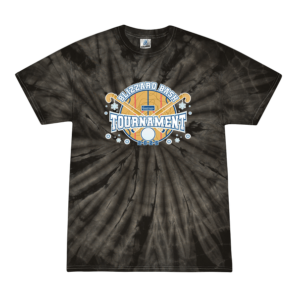 Tie Dyed T-shirt - 2025 Blizzard Bash Tournament