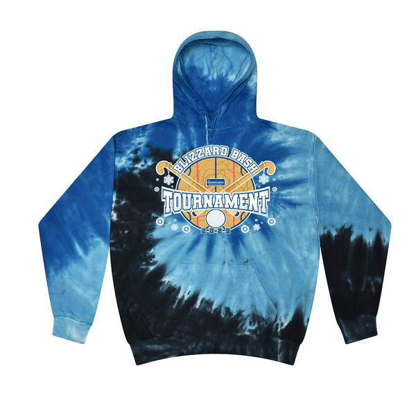 Tie Dyed Hoodie - 2025 Blizzard Bash Tournament