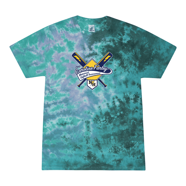Tie Dyed T-shirt - Caroline Farley Memorial Softball Tournament 2026