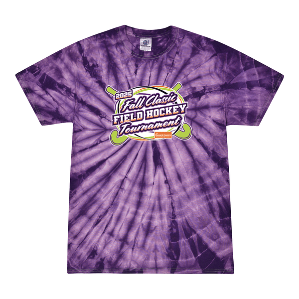 Tie Dyed T-shirt - 2025 Fall Classic Field Hockey Tournament