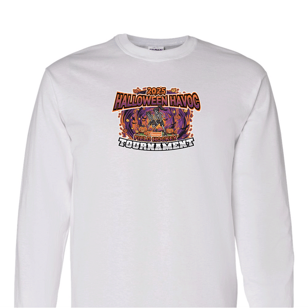 Solid Long Sleeve T-shirt - 2025 Howard County Halloween Havoc FH Tournament