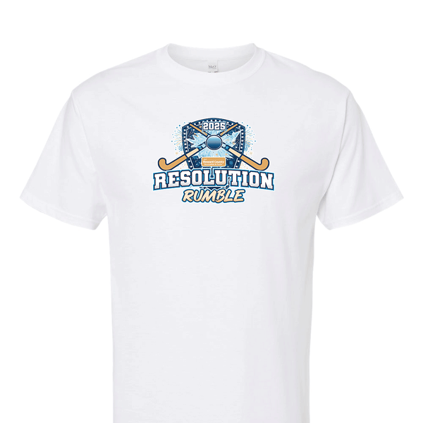 Solid Short Sleeve T-shirt -2025 Resolution Rumble