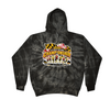 [[color:Spider Black]] 2026 1A West Region XC Championship 0020 Spider Black Tie Dyed Hoodie
