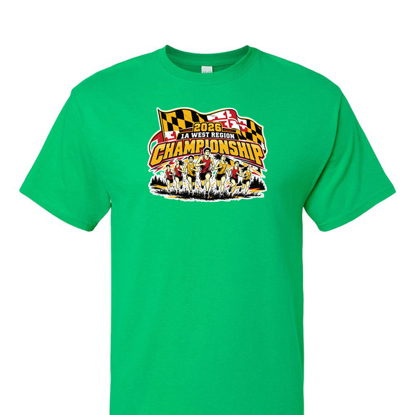[[color:Irish Green]] 2026 1A West Region XC Championship 0024 Irish Green Short Sleeve