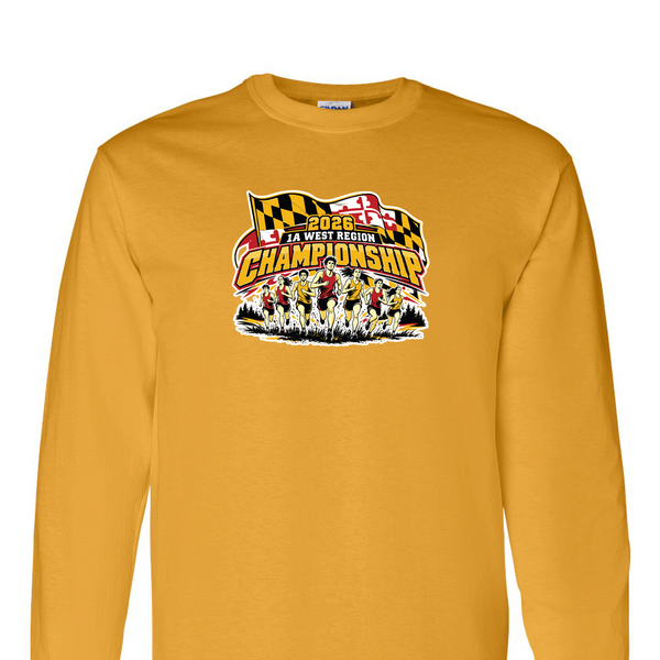 [[color:Gold]] 2026 1A West Region XC Championship 0031 Gold Long Sleeve