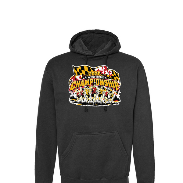 [[color:Black]] 2026 1A West Region XC Championship 0035 Black Hoodie