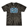 [[color:Spider Black]] 2026 Battle on the Island Cheer 0007 Spider Black Tie Dyed T shirt