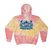 [[color:Funnel Cake]] 2026 Battle on the Island Cheer 0013 Funnel Cake Tie Dyed Hoodie