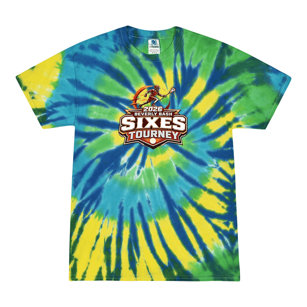[[color:Karma]] 2026 Beverly Bash Sixes Tourney 0012 Karma Tie Dyed T shirt