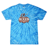 [[color:Neon Blueberry]] 2026 Beverly Bash Sixes Tourney 0018 Neon Blueberry Tie Dyed T shirt