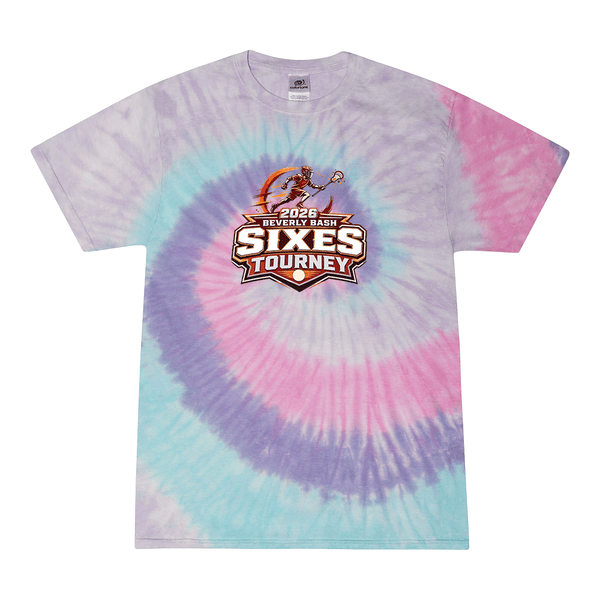 [[color:Unicorn]] 2026 Beverly Bash Sixes Tourney 0024 Unicorn Tie Dyed T shirt