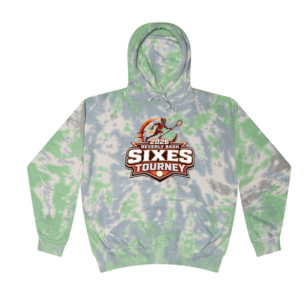 [[color:Slushy]] 2026 Beverly Bash Sixes Tourney 0036 Slushy Tie Dyed Hoodie