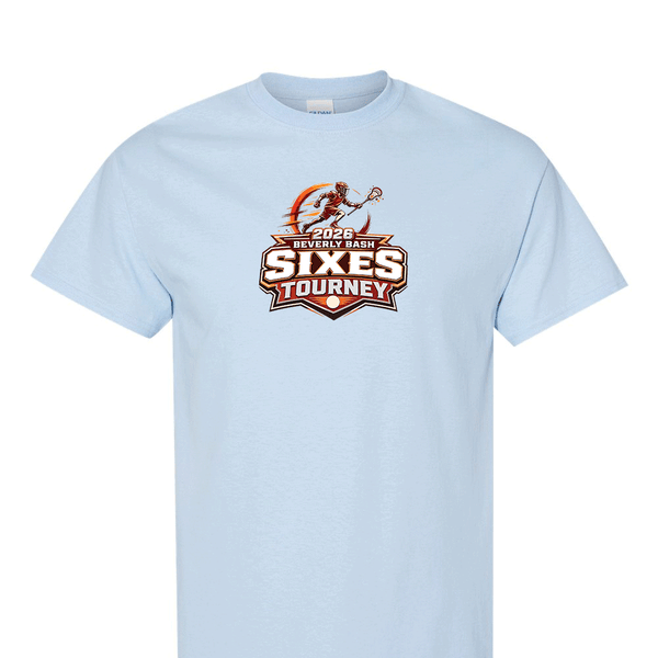 [[color:Light Blue]] 2026 Beverly Bash Sixes Tourney 0040 Light Blue Short Sleeve