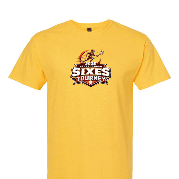 [[color:Dandelion]] 2026 Beverly Bash Sixes Tourney 0045 Dandelion Short Sleeve