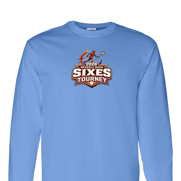 [[color:Carolina Blue]] 2026 Beverly Bash Sixes Tourney 0047 Carolina Blue Long Sleeve