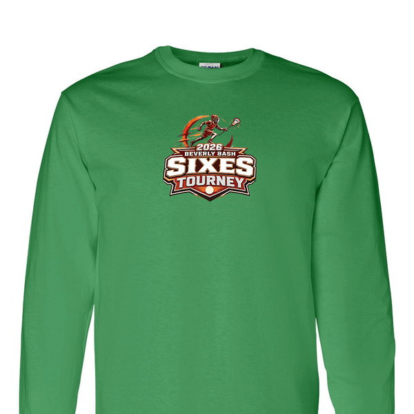 [[color:Irish Green]] 2026 Beverly Bash Sixes Tourney 0049 Irish Green Long Sleeve