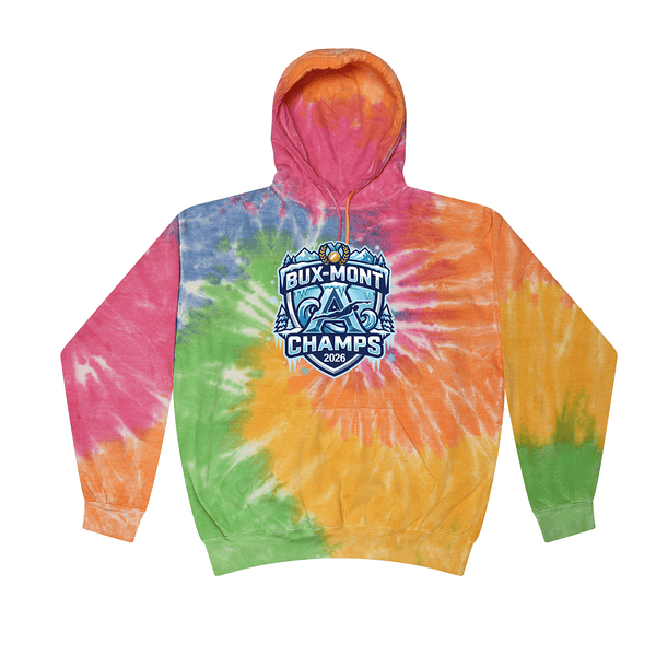 Tie Dye Hoodie - 2026 Bux-Mont A Champs