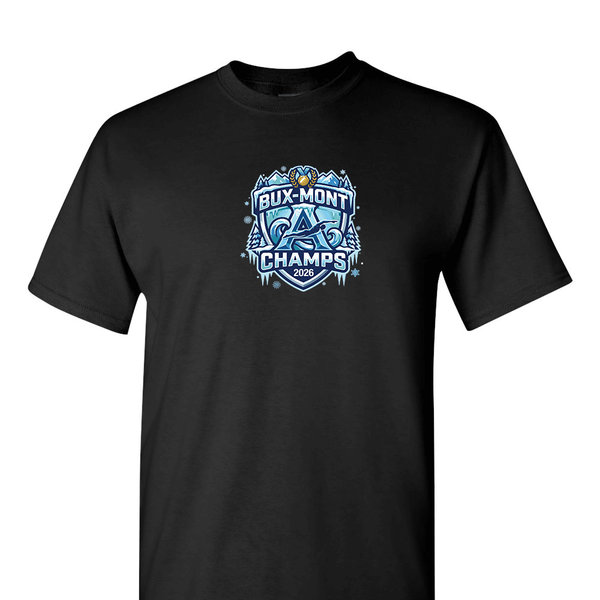 Solid Short Sleeve T-shirt - 2026 Bux-Mont A Champs