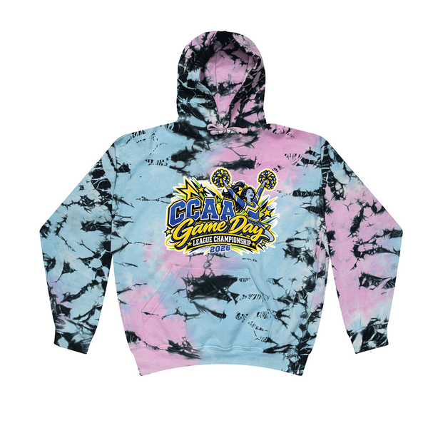 [[color:Dream]] 2026 CCAA Game Day League Championship 0012 Dream Tie Dyed Hoodie