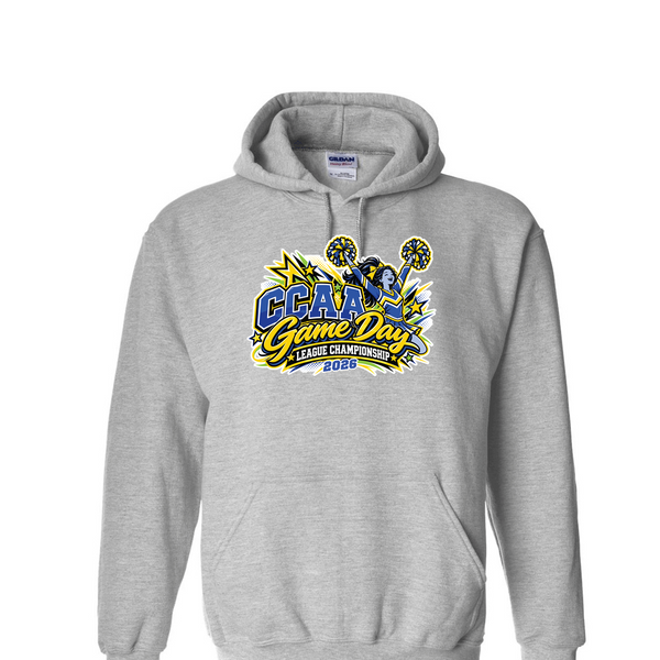 [[color:Sport Grey]] 2026 CCAA Game Day League Championship 0040 Sport Grey Hoodie