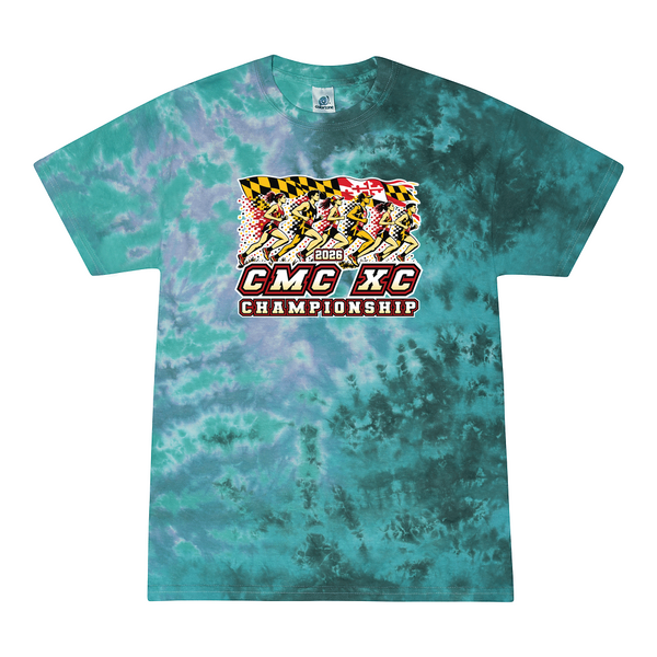 [[color:Zero G]] 2026 CMC XC Championships 0009 Zero G Tie Dyed T shirt