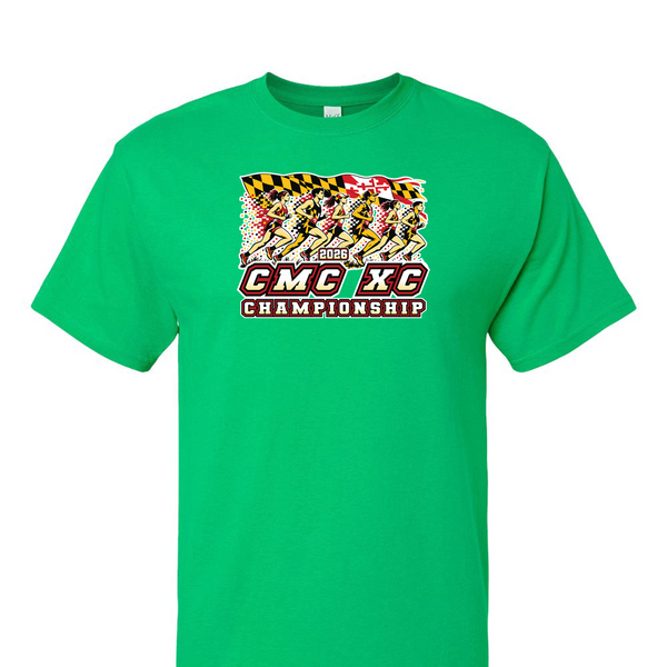 [[color:Irish Green]] 2026 CMC XC Championships 0024 Irish Green Short Sleeve