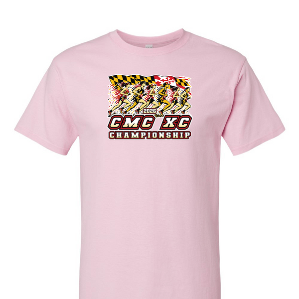 [[color:Light Pink]] 2026 CMC XC Championships 0025 Light Pink Short Sleeve