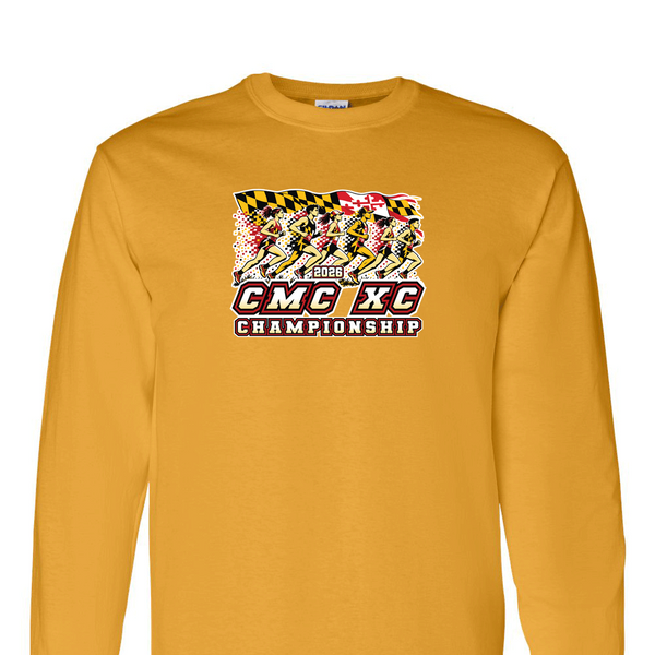 [[color:Gold]] 2026 CMC XC Championships 0031 Gold Long Sleeve