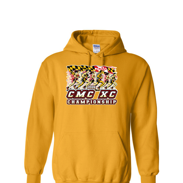 [[color:Gold]] 2026 CMC XC Championships 0037 Gold Hoodie