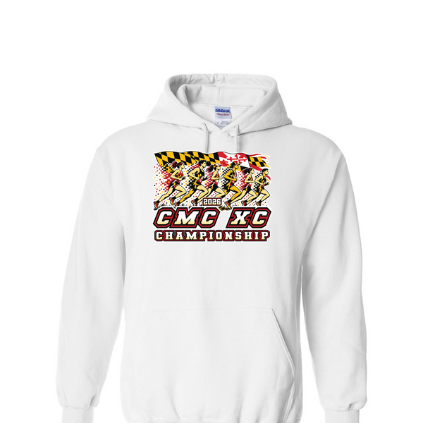 [[color:White]] 2026 CMC XC Championships 0041 White Hoodie
