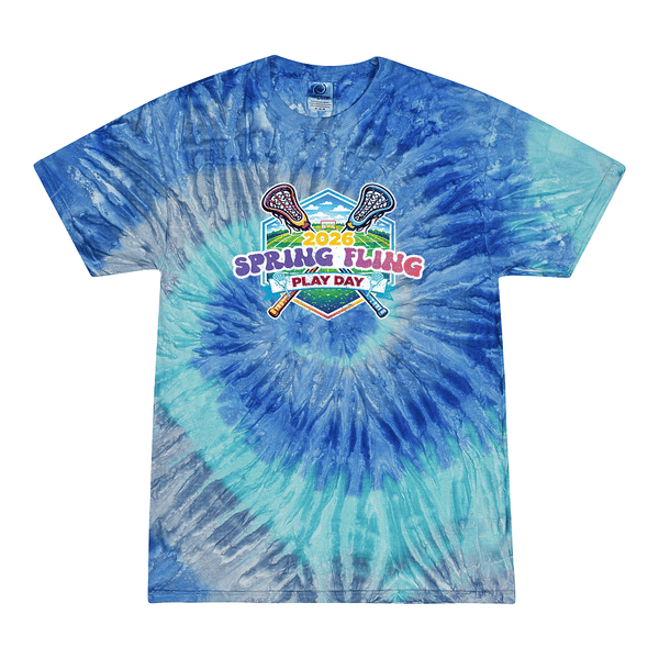 Tie Dyed T-shirt - 2026 CYLA Spring Fling Play Day