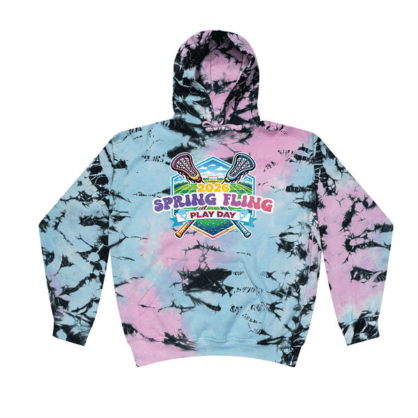 Tie Dyed Hoodie - 2026 CYLA Spring Fling Play Day